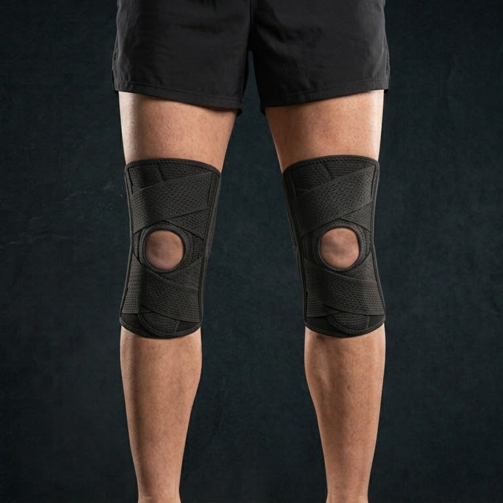 AdamRise Knee Brace with Side Spring Stabilizers